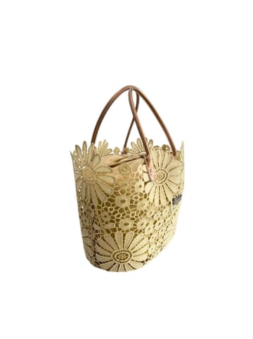 Baldinini Trend Beige PU Damen Handtasche