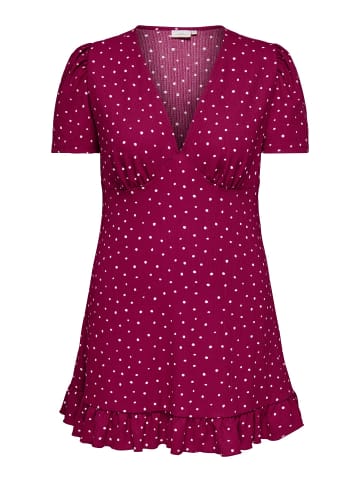 ONLY Carmakoma Kleid in Rio Red