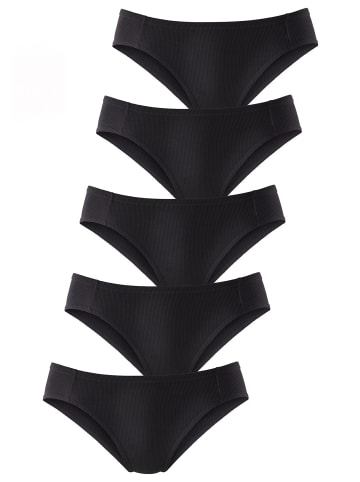 PETITE FLEUR Bikinislip in schwarz