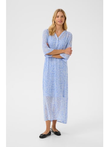 PART TWO Kleid BeritPW Gerade Passform in Blue Wallpaper Flower