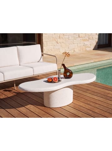 Beliani Couchtisch CONZA in Weiß - (W) 120 x (H) 34 x (L) 57 cm