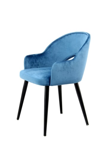 Kayoom Stuhl Joris 2erSet in blau