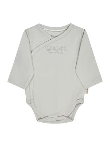 Sterntaler Langarm-Body friends in silber