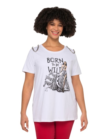 Angel of Style Strick-Top in schneeweiß