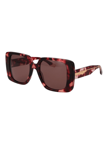 Trussardi Frauen Sonnenbrille Quadratisch Burgundisch