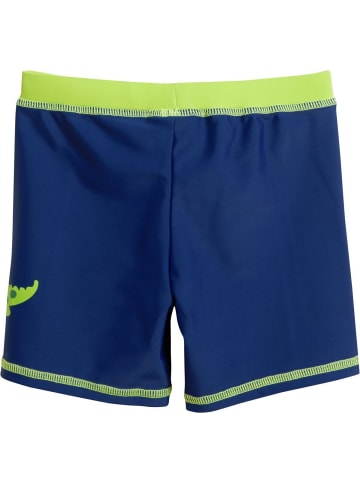 Playshoes Badehose "UV-Schutz Short Krokodil" in Blau