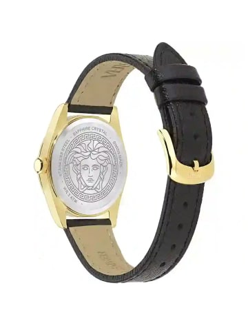Versace Analoguhr für Damen in Schwarz