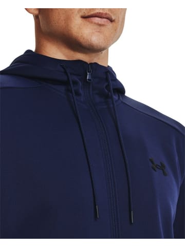 Under Armour Hoodie "Armour Fleece" in Blau