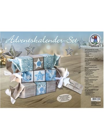 Buntpapierfabrik Ludwig Bähr Adventskalender-Set Geschenkboxen Frozen 20,5x4,5x4,5cm