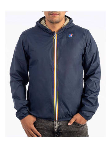 K-Way Jacques Plus.2 Doppeljacke in Blau / Beige