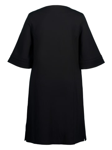 Ulla Popken Midikleid in schwarz