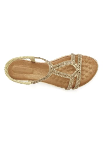 Vivance by Lascana Sandale in goldfarben