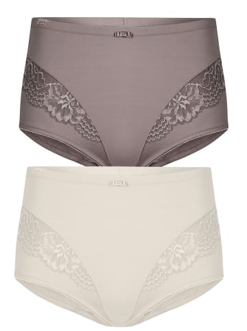 SUSA 2er Pack Miederslip London in champagner frosty lavender