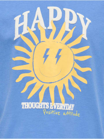 KIDS ONLY T-Shirt Loose Print Kogrosita Bio-Baumwolle in ultramarine