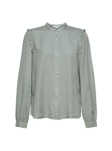 ESPRIT Langarmbluse in dusty green
