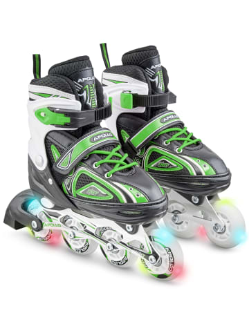 Apollo Inline Skates " Super Blades X-Pro " in grün