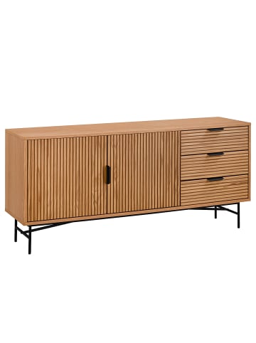 home24 Sideboard KNIVS 2 Türen in Eiche