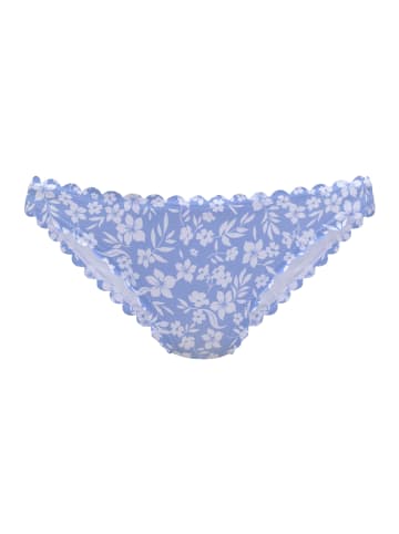 Vivance Bikini-Hose in himmelblau-weiß