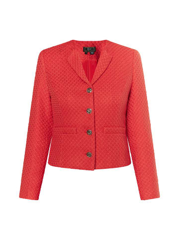 faina Bouclé Jacke in Rot