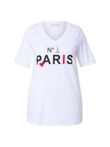 MIAMODA Shirt in schneeweiß