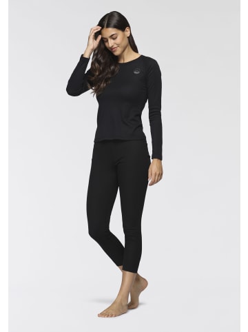 Polarino Thermounterhemd in schwarz