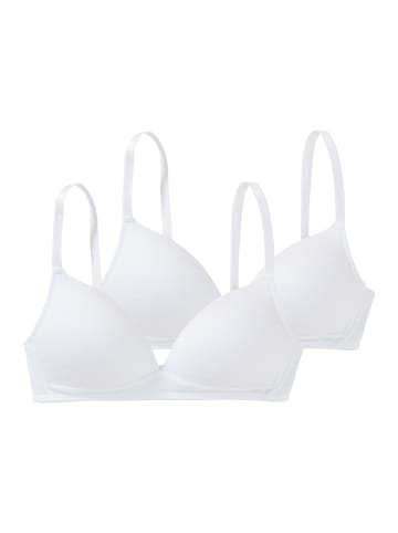 SPEIDEL Schalen-BH Cotton & More in Weiß