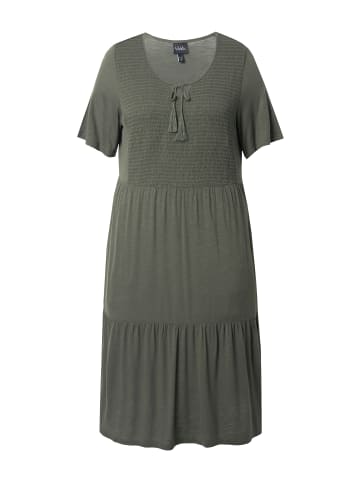 Ulla Popken Kleid in olivgrau