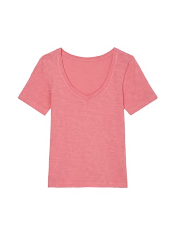 Marc O'Polo V-Neck-T-Shirt regular in melon red