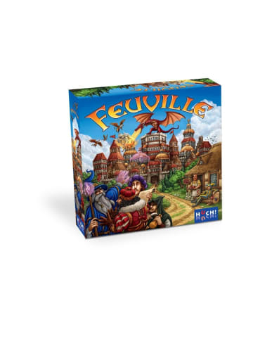 HUCH! Brettspiel Feuville (Spiel) - Ab 10 Jahren