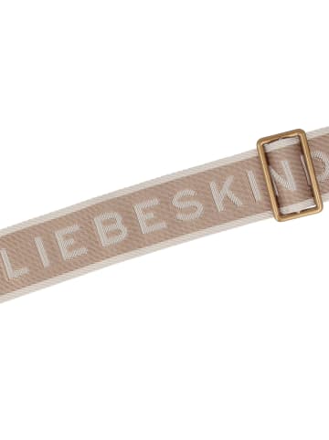 LIEBESKIND BERLIN Fancy Straps Umhängeriemen 100 cm in sandy