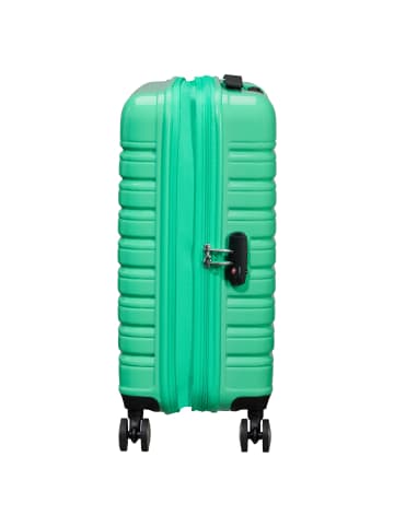 American Tourister Flashline Pop - 4-Rollen Kabinentrolley 55 cm erw. in light green