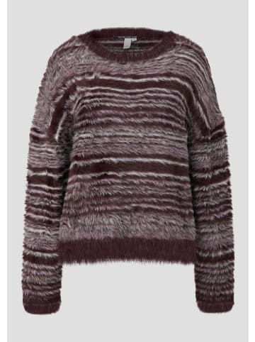 QS Strickpullover in 49G0_bordeaux