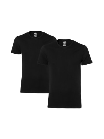 Puma T-Shirt Puma Crew Tee in 200 - black