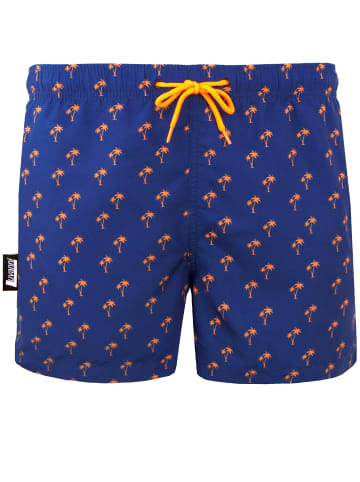 LUVANNI Boardshorts Style 22-24 mit Palmen in Orange