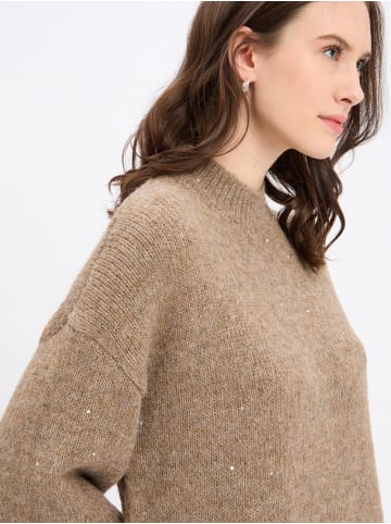 OPUS Kleid Waliet in taupe - 0001