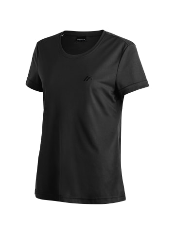 Maier Sports T-Shirt Waltraud H/S in Schwarz01100