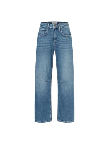 MAC HOSEN Ohio Barrel Jeans in Mid Blue Used Wash