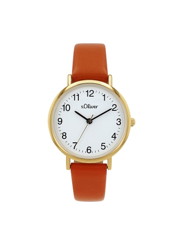 s.Oliver Quarzuhr 2040119 in gold