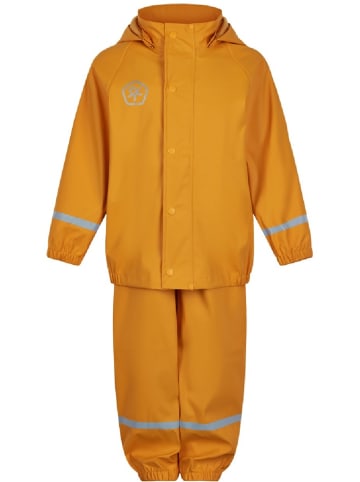 Color Kids Kinder Regenset "Rain Set-Solid-PU" in Gelb