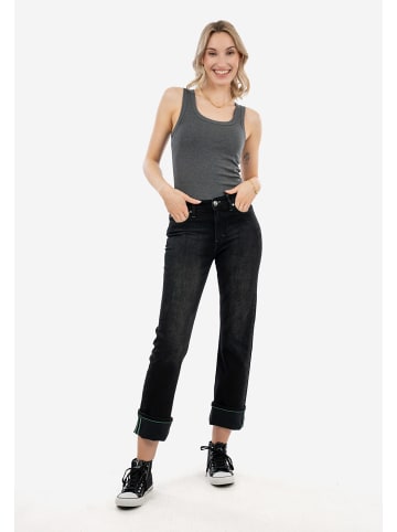 SURI FREY Straight Leg Jeans SFY Freyday in black washed 100
