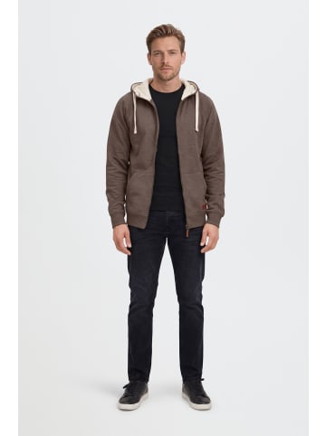 BLEND Kapuzensweatjacke BHSpeedy in Braun