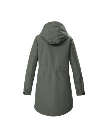 Killtec Parka / Funktionsparka Wasserdicht mit Kapuze in rot