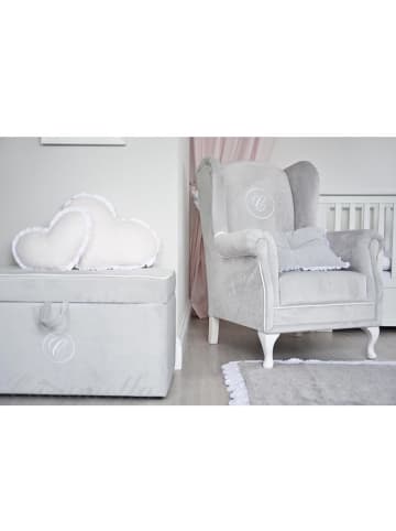 Caramella Polstersessel / Stillstuhl mit Emblem 105 x 80 x 69 cm