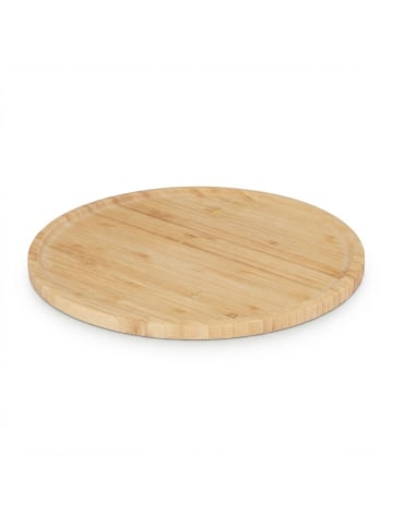 relaxdays 4 x Pizzateller in Natur - Ø 32 cm