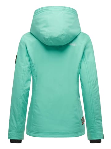 Marikoo Übergangsjacke Brombeere in Aqua Green