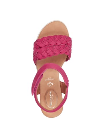 Tamaris COMFORT Sandalette in FUXIA NUBUC