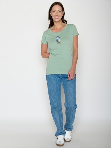 GreenBomb Loves Bird Look in Blassgrün