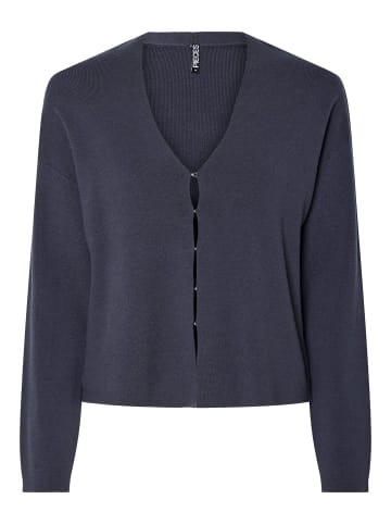 Pieces Strickjacke in Ombre Blue