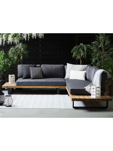 Beliani Kissenbezug MYKONOS in Grau - (W) 136 x (H) 11 x (L) 75 cm
