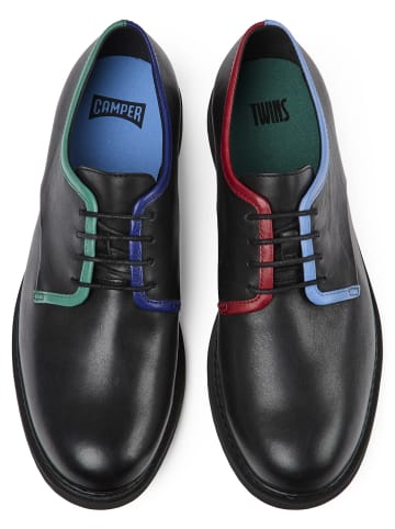 Camper Schnürschuhe " Neuman Twins " in Schwarz